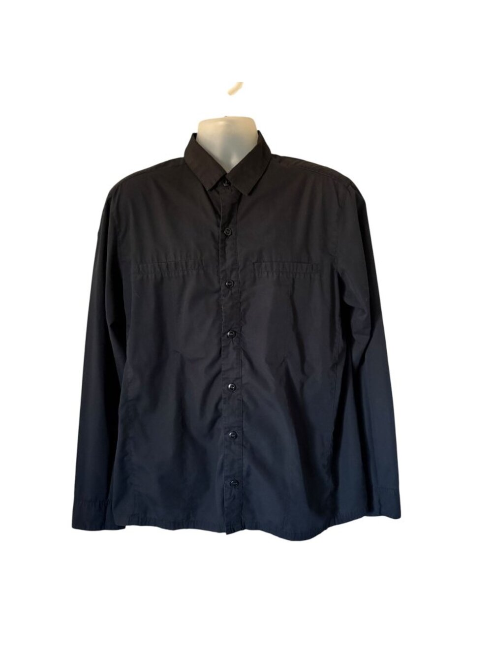 Triple Aught Design Shirt Mens Large Black Tactical Button Up Long Sleeve Casual